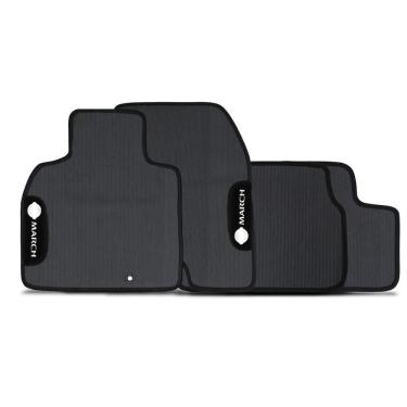Imagem de Jogo De Tapete Automotivo March Borracha Pvc