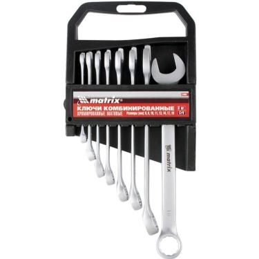 Imagem de Jogo De Chave Combinada 6x19mm Com 8 Peças - 154089 - Mtx Jogo Chave Combinada 6x19mm C-8pcs Crv-cromo Fosco