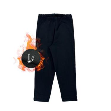 Imagem de Calça Térmica Peluciada Infantil Juvenil Frio Segunda Pele - Jagar, Pr
