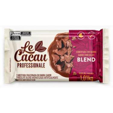 Imagem de Cobertura Barra Chocolate Blend Le Cacau 1,01kg - LeCacau