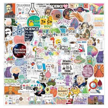 Imagem de Adesivos de 100 peças à prova d'água do Science Lab para adolescentes 
