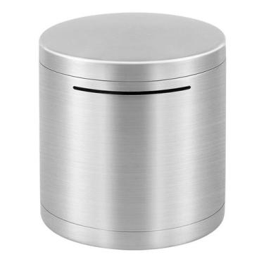 Imagem de Coin Bank Home Cofrinho doméstico de aço inoxidável 15x15cm - yiweisai
