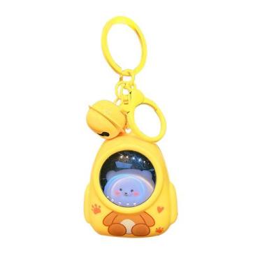 Imagem de Chaveiro Cute Bear que brilha no escuro Starry Sky Light-Up - yiweisai