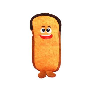 Imagem de Estojo para lápis Creative Toast Bread Plush Emoticon Design - yiweisa