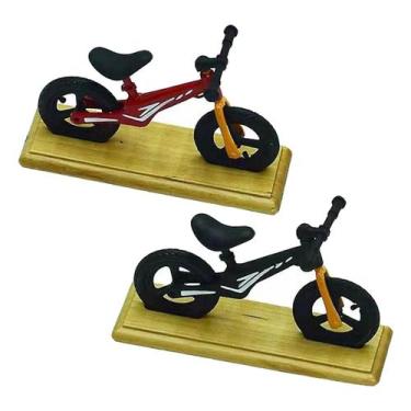Imagem de Modelo de bicicleta em miniatura Mini brinquedos de bicicleta para dec
