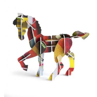 Imagem de Puzzle 3D Totem Horse Studio Roof Reciclado