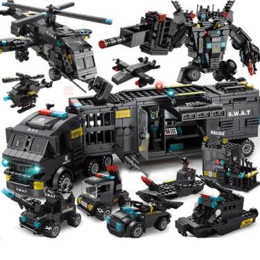 Imagem de Kit de construção: robô Ulanlan 51 em 1 com 700 blocos de construção