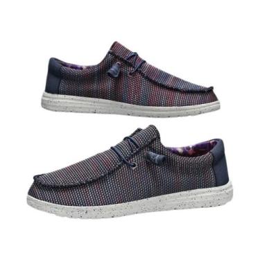 Imagem de Tênis Masculinos De Lona Leves E Respiráveis Em Tamanho Grande Para Ca