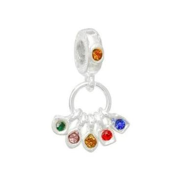 Imagem de Berloque Pingente Jóias do Infinito Banho Prata Pulseiras - Pulseiras 