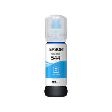 Imagem de Garrafa de Tinta Epson EcoTank T544 Ciano Original Refil, Ciano, 65ml