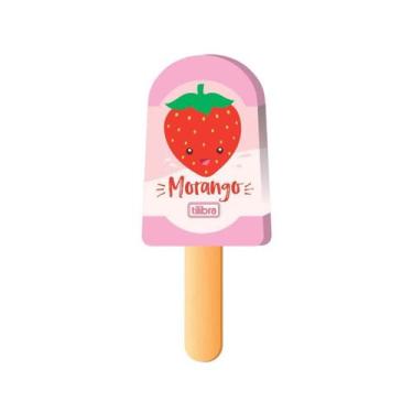 Imagem de Borracha Picolé Frutas Tilibra ROSA, Rosa