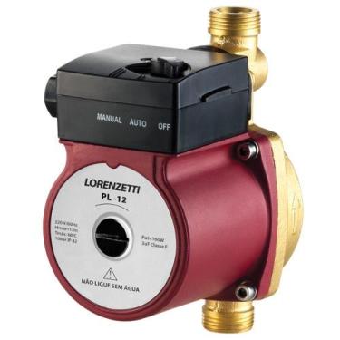 Imagem de Bomba pressurizadora 160 watts 1800 L/h - PL12 Lorenzetti (220V), 220V