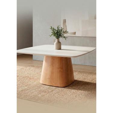 Imagem de Mesa de Jantar Moderna 1,35x1,35m - Minerva - Requinte Salas