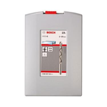 Imagem de Jogo Brocas Aço Rápido HSS-G 1-10mm 19 Peças 2608587013 Bosch - BROCAS