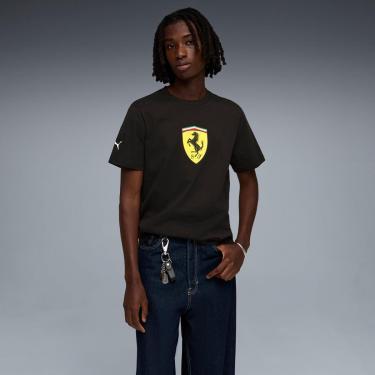 Imagem de Camiseta Scuderia Ferrari Coloured Shield Masculina-Masculino