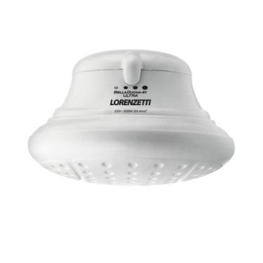 Imagem de Chuveiro Bella Ducha 4T Ultra 6800W 220V - Lorenzetti, Branco, 220V