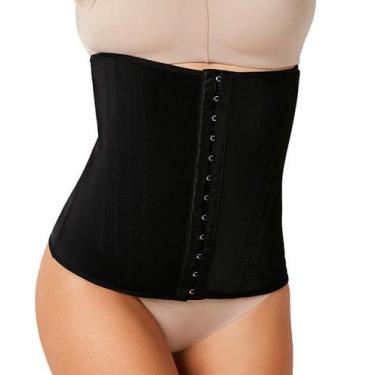 Imagem de Cinta Modeladora Abdominal com Barbatanas Mondress 1010R Alta Compress