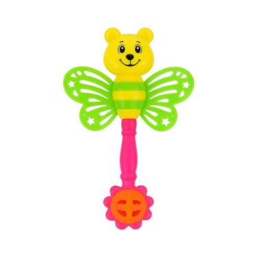 Imagem de Chocalho bebe divertido recomendado para + 6 meses - AKT, Borboleta as