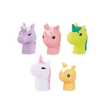 Imagem de Fantoches De Dedo 5 Bonecos Dedoches Animais Baby Miniatura - DM Toys,