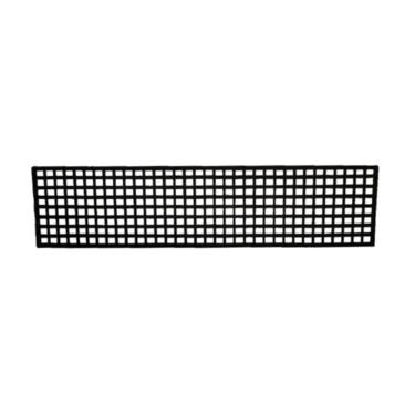 Imagem de Ralo Grelha Ferro Fundido Quadriculada Esgoto 25x100cm para Drenagem de Calçadas Garagens e Estacionamentos