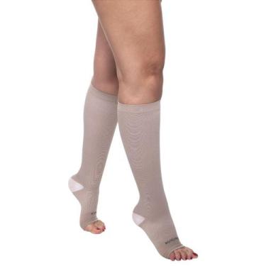 Imagem de Meia de compressão 3/4 stepcomfort 20-30mmhg 3/4 at chocolate - Step C
