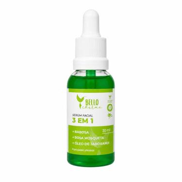 Imagem de Serum Facial 3 em 1 Hidratacao Nutricao e Revitalizacao Textura Leve para Todos os Tipos de Pele 30ML