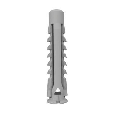 Imagem de Bucha Universal U-TB1 Fixacao Versatil Parede e Alvenaria Cinza 12MM 25 Unidades Dtools