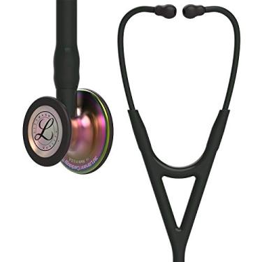 Imagem de Estetoscópio Littmann Cardiology Iv Preto Rainbow - 6165