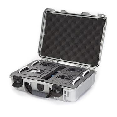 Imagem de Nanuk Capa rígida impermeável 910 com inserção de espuma para quatro GoPro Hero 9 e 10 - Prata