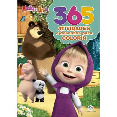 Imagem de Masha E O Urso - 365 Atividades E Desenhos Para Colorir