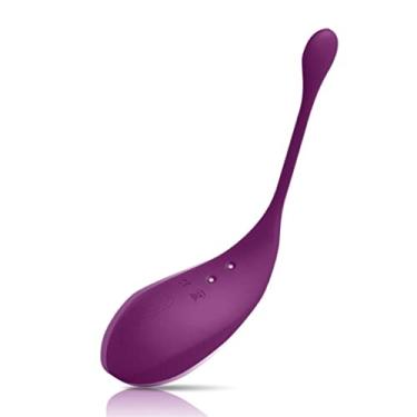Imagem de Vibrador Feminino Com Controle Remoto Estimulador de Clitóris & Ponto G Brinquedo Sexual Zatla (Roxo)