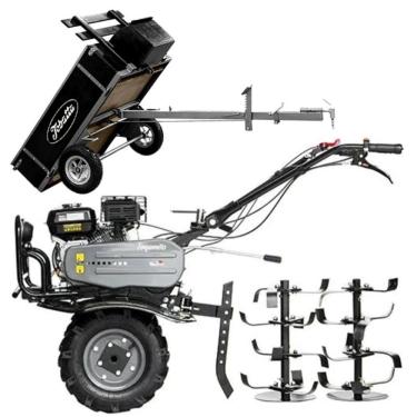 Imagem de Motocultivador Toyama TT90R-XP 7Hp Com Carretinha Basculante