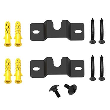 Imagem de Suporte de montagem para barra de som de parede, para suporte de montagem Vizio Soundbar, montado acima ou embaixo da TV, serve para suportes de barras de som Vizio, S3821W-C0, SB3820-C6, S2920W-C0, S3821-C0