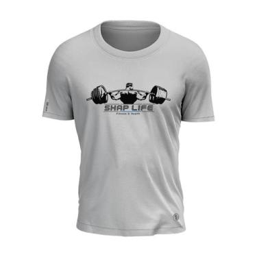 Imagem de Camiseta Fisiculturista Atleta Bodybuilder Barra Peso Fitness Shap Lif