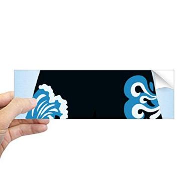Imagem de DIYthinker Black Trunks Spray Ilustration Pattern Retangular Bumper Adesivo Notebook Janela Decalque