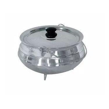 Imagem de Panela Tripé Alumínio Polido 27 Cm X 21 cm 6,8 Litros Feijão N 10