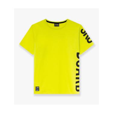 Imagem de Infantil - Camiseta Meia Malha Menino Lemon Verde Amarelado  menino