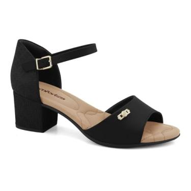 Imagem de Sandália Feminina Comfortflex 2357405 Preta