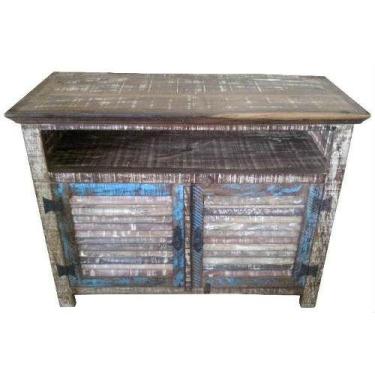 Imagem de Rack Ravello Em Madeira De Demolição - Cód 1861 - Barrocarte