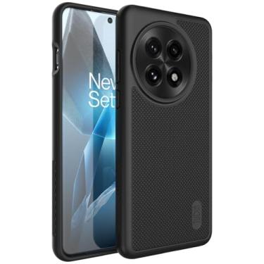 Imagem de TUDIA Capa para OnePlus 13 5G (2025) - Proteção de Nível Militar, Antiderrapante, Borda Elevada, Carregamento Sem Fio - Preta