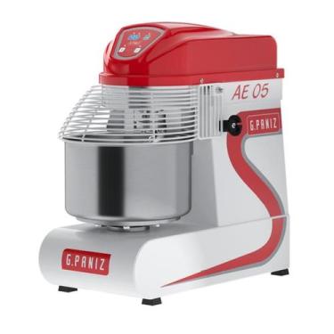 Imagem de Amassadeira Espiral Digital 5 Kg Monofásica Epóxi 3 Velocidades G.Pani