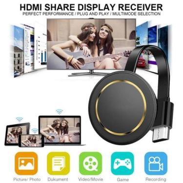 Imagem de Projetor Wireless WiFi 5G 4K com Airplay e HDMI - Dongle G14