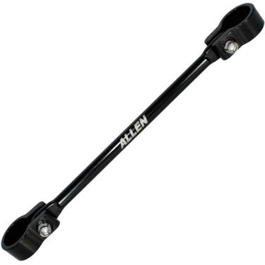 Imagem de Travessa barra barrinha de guidão moto de alumínio CG125 CG150 CG160 Fan Titan Start Sport Today Pop YBR125 Yes125 preto