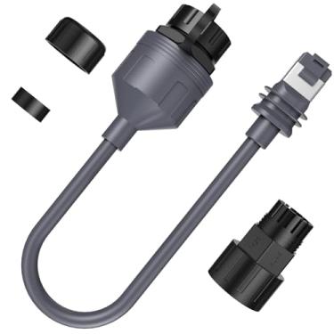 Imagem de QUIDDITY Adaptador Ethernet Starlink, Compatível Com V3/Mini Dishy, Cabo De Extensão Ip68 Resistente À Água Para Conectores Fêmea Rj45, Acoplador Spx V3 Dish (1 Pacote)