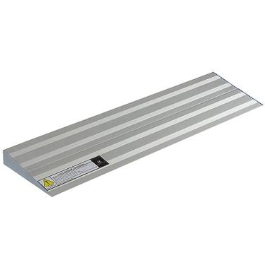 Imagem de CINNYE Rampa De Entrada 1,6" Hx 29,5" W, Soleira Para Transição Soleira, Degrau, Portas, Alumínio Leve Antiderrapante