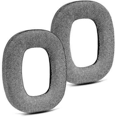 Imagem de TRANSTEK Almofadas Auriculares Px8 - Espuma De Reposição Compatível Com Fones Ouvido Bowers & Wilkins E Px7 S2 (Não Serve) (Tecido Cinza)