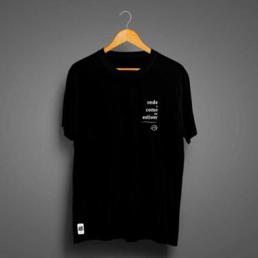 Imagem de Camiseta Santos Masculina Onde e Como Ele Estiver - Zé Carretilha, Pre