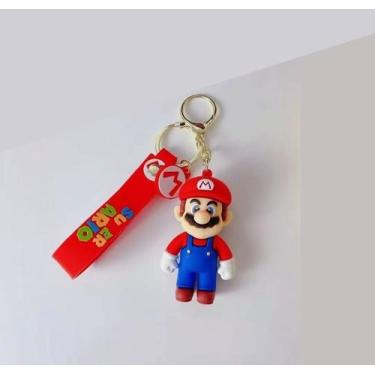 Imagem de Chaveiros personagens nostalgia resistente abs - NoBrand, Mario 1