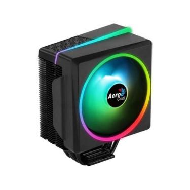 Imagem de Cooler Para Processador Aerocool Cylon 4F ARGB Preto