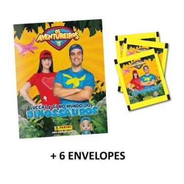 Imagem de LUCCAS NETO - Álbum Capa Cartão + 6 Envelopes - Panini